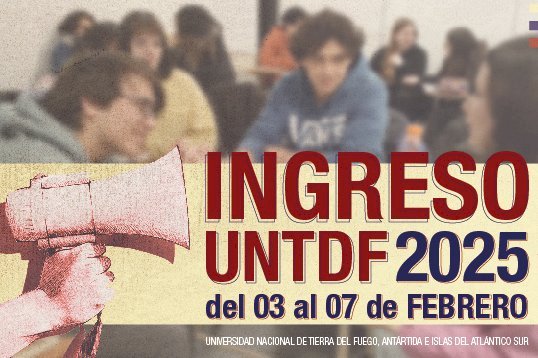 en el flyer dice INGRESO 2025