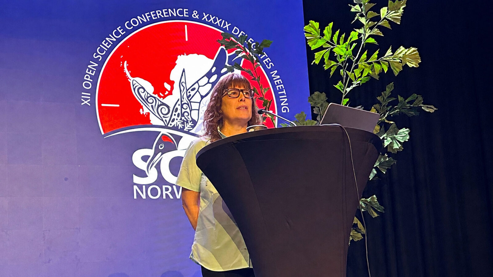 Dra. Vereda en el congreso SCAR